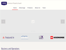 Tablet Screenshot of americanpg.com